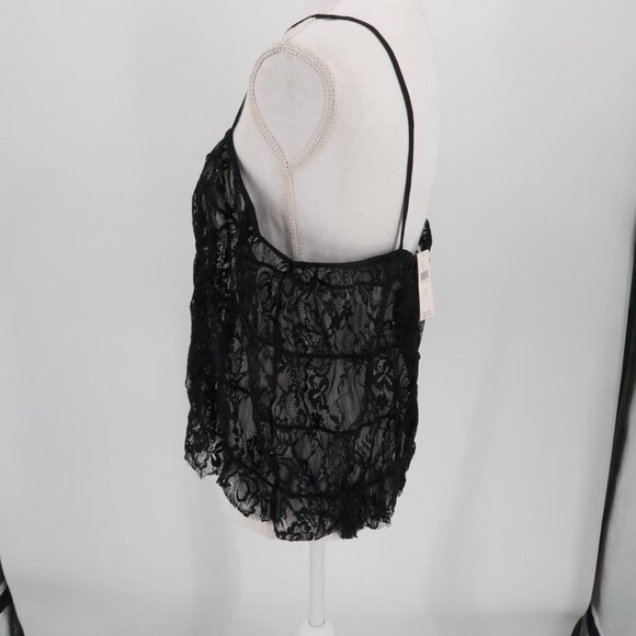 NEW Anthropologie Porridge Lace Black Blouse - Large NWT - Picture 15 of 16